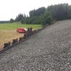 Zajištění náspu železniční tratě - Horní Branná 